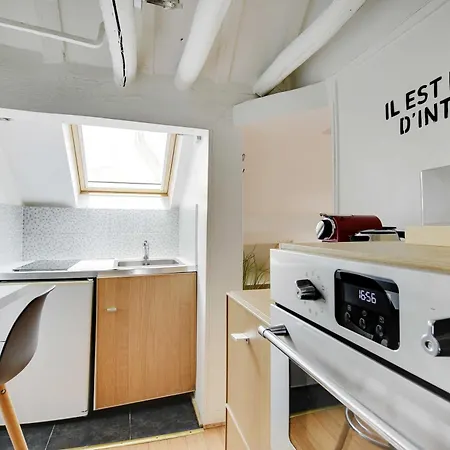 Charming Under Roof Bastille 公寓 *