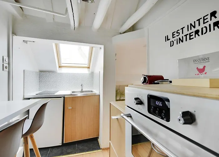 Charming Under Roof Bastille 公寓 *